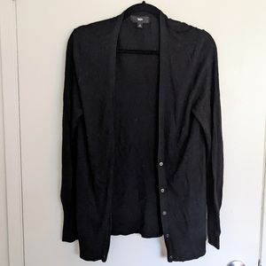 Mossimo Black Cardigan Slim Sweater
